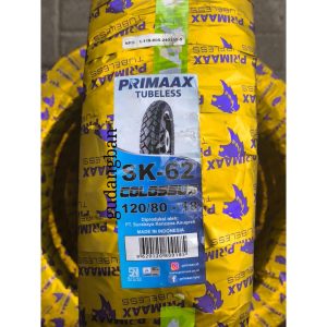 Ban Motor Primaax SK-62 Colossus 120/80-18 Tubeless