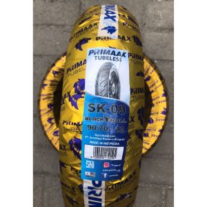 Ban Motor Primaax SK-09 Black Bull 90/70-12 Tubeless