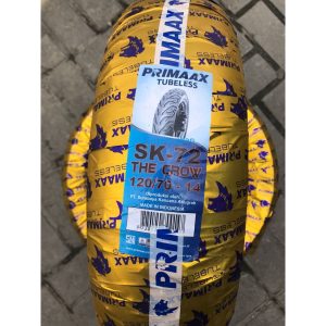Ban Motor Primaax SK-72 The Crow 120/70-14 Tubeless