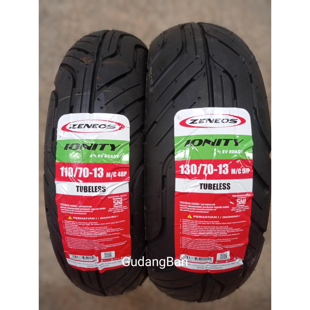 Ban Motor Primaax SK-72 The Crow 130/70-13 Tubeless