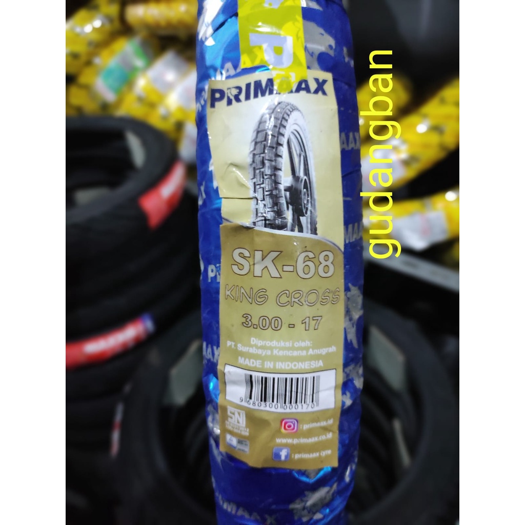 Ban Motor Primaax SK-68 King Cross 3.50-17 Tubetype