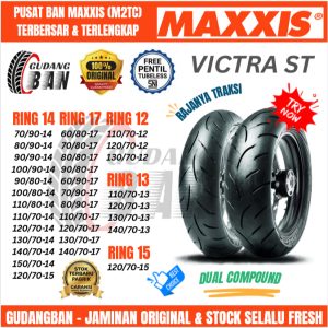 Ban Motor Maxxis Green Devil 80/80-14 Tubeless