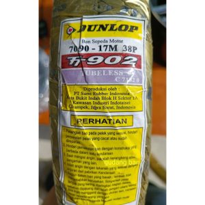 Ban Motor Dunlop TT902 70/90-17 M/C 38P Tubeless