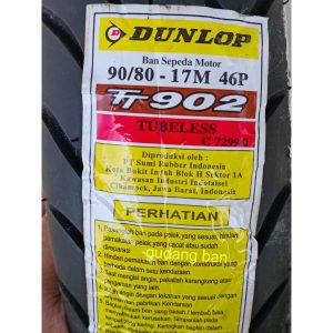 Ban Motor Dunlop TT902 90/80-17 M/C 46P Tubeless