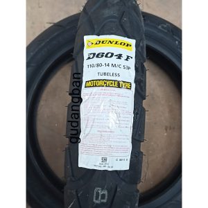 Ban Motor Dunlop D604 110/80-14 M/C 53P Tubeless