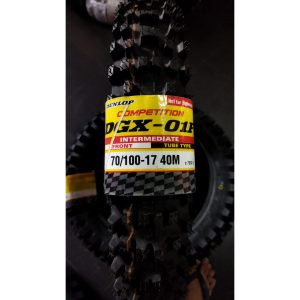 Ban Motor Dunlop DGX-01 70/100-17 40M (FR) Tubetype