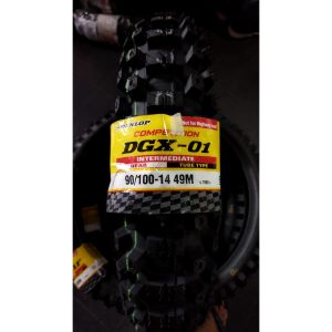 Ban Motor Dunlop DGX-01 90/100-14 49M (RR) Tubetype