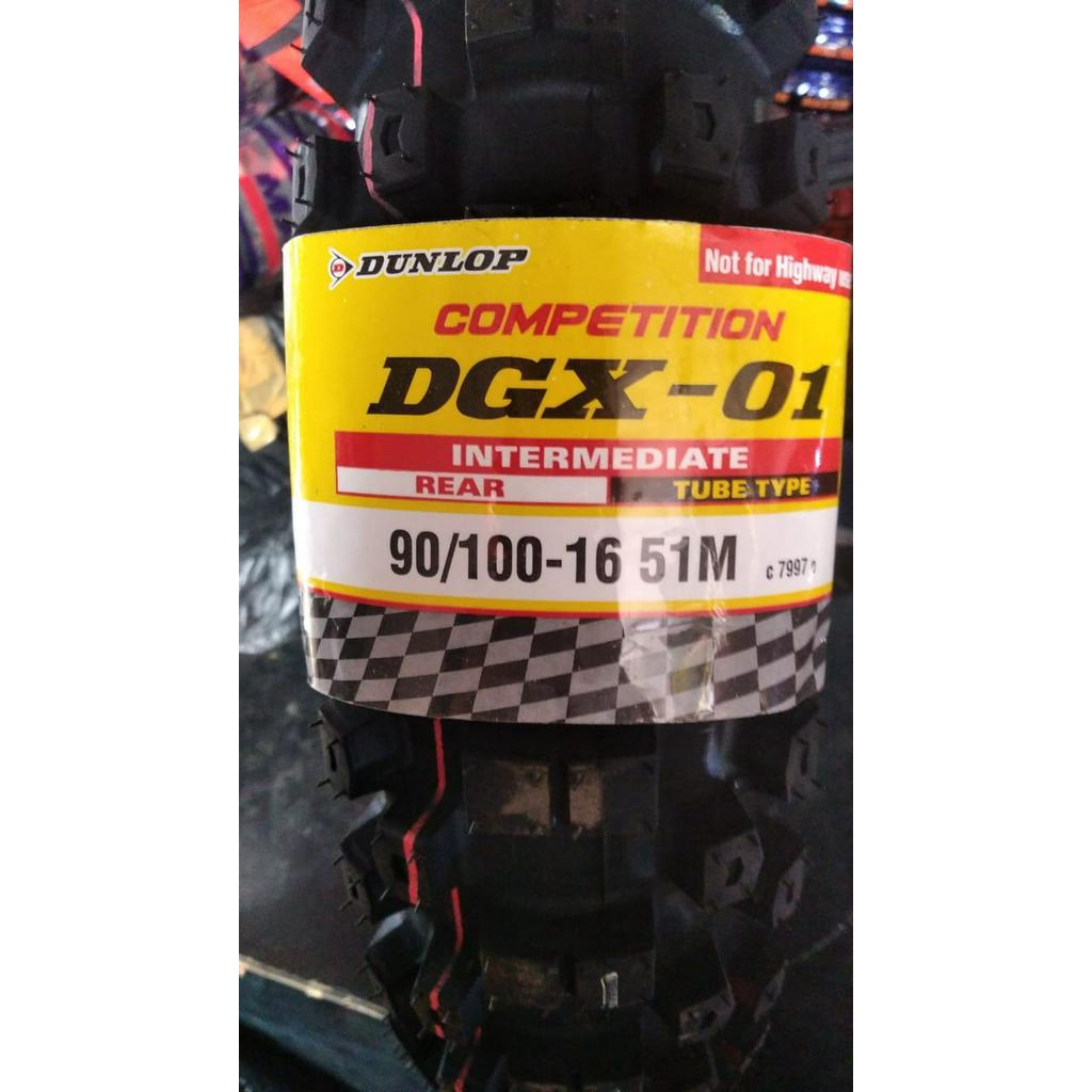 Ban Motor Dunlop DGX-01 90/100-16 51M (RR) Tubetype