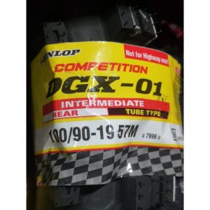 Ban Motor Dunlop DGX-01 100/90-19 57M (RR) Tubetype