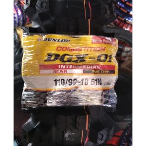 Ban Motor Dunlop DGX-01 110/90-18 61M (RR) Tubetype