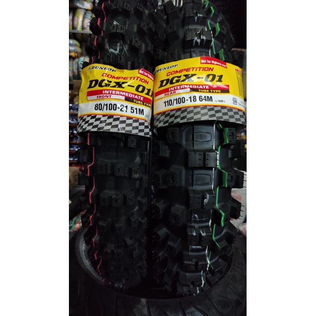 Ban Motor Dunlop D952 110/100-18 64M (RR) Tubetype