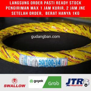 Ban Motor Swallow Sea Hawk SB-115 50/100-14 Tubetype