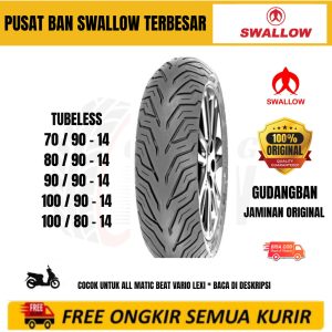 Ban Motor Swallow SC-109 Urban Grip 70/90-14 Tubeless