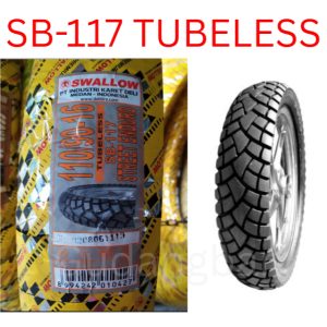 Ban Motor Swallow SB-117 110/90-16 Tubeless