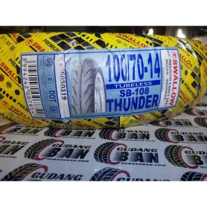Ban Motor Swallow S-108 100/70-14 Tubeless