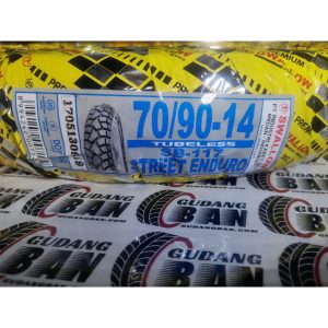 Ban Motor Swallow SB117 70/90-14 Tubeless