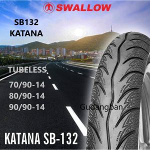 Ban Motor Swallow SB-132 70/90-14 Tubeless