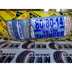 Ban Motor Swallow S-108 80/80-14 Tubeless