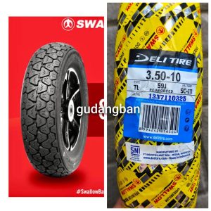 Ban Motor Swallow SC-111 350-10 Tubeless