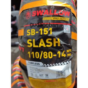 Ban Motor Swallow Slash SB-151 110/80-14 Tubeless