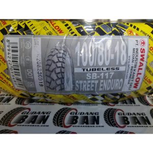 Ban Motor Swallow SB-117 100/80-18 Tubeless