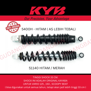 [KYOS-51140H] SHOCK BREAKER KAYABA PREMIUM OS Honda Vario 125 150 330mm