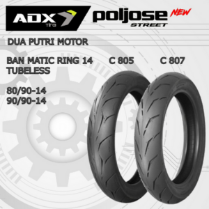 ADX Poljose Street C805 80/90-14 Tubeless