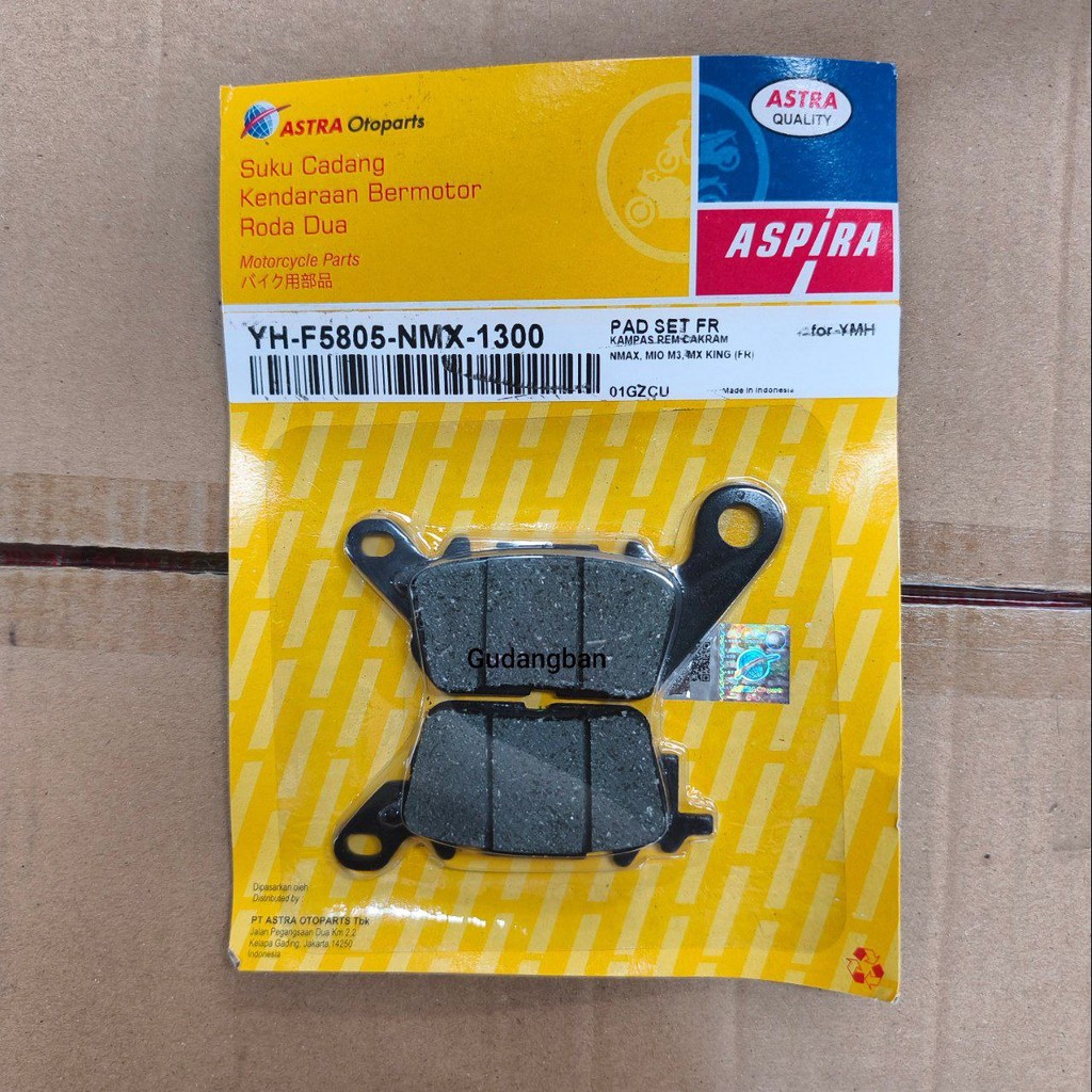 Kampas Rem Aspira Yamaha Jupiter MX / Vixion New / R15 / NMAX
