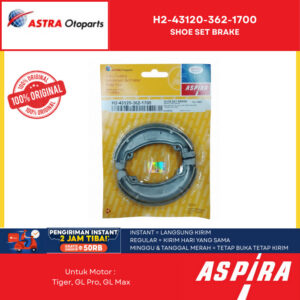 Kampas Rem Tromol Aspira Honda Tiger / GL Pro / GL MAX