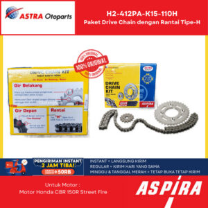 Paket Rantai Gear Aspira Honda CBR150 / CB150R Streetfire