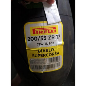 Ban Pirelli Diablo Supercorsa 200 55 17 M/C 78W TL